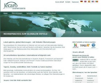 screenshot jecaro.de